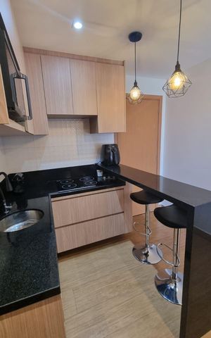 Apartamento à venda com 37m², 1 quarto e 1 vaga Apartamento à venda com 37m², 1 quarto e 1 vagaCozinha
