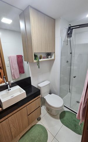 Apartamento à venda com 37m², 1 quarto e 1 vaga Apartamento à venda com 37m², 1 quarto e 1 vagaBanheiro