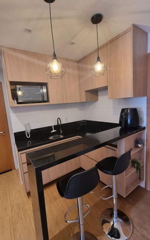 Apartamento à venda com 37m², 1 quarto e 1 vaga Apartamento à venda com 37m², 1 quarto e 1 vagaCozinha