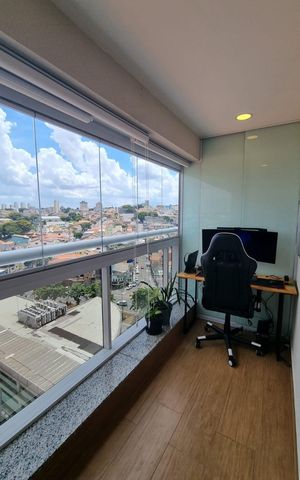 Apartamento à venda com 37m², 1 quarto e 1 vaga Apartamento à venda com 37m², 1 quarto e 1 vagaVista
