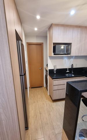 Apartamento à venda com 37m², 1 quarto e 1 vaga Apartamento à venda com 37m², 1 quarto e 1 vagaCozinha