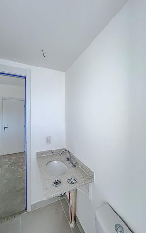 Apartamento à venda com 119m², 3 quartos e 2 vagasBanheiro da Suíte 3