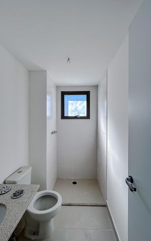 Apartamento à venda com 119m², 3 quartos e 2 vagasBanheiro da Suíte 3