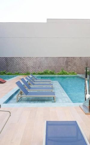 Studio à venda com 24m², 1 quarto e sem vaga Studio à venda com 24m², 1 quarto e sem vagaÁrea comum - Piscina