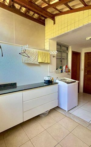 Apartamento à venda com 180m², 4 quartos e 3 vagasÁrea de serviço
