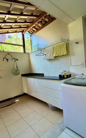 Apartamento à venda com 180m², 4 quartos e 3 vagasÁrea de serviço