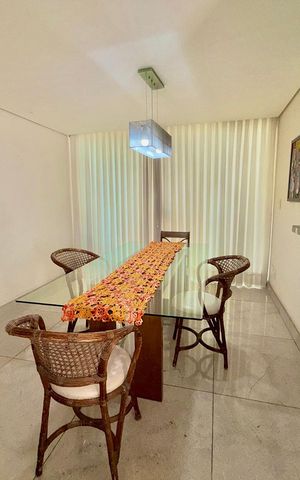 Apartamento à venda com 180m², 4 quartos e 3 vagasSala de jantar