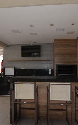 Apartamento à venda com 68m², 3 quartos e 1 vagaÁrea comum - Churrasqueira