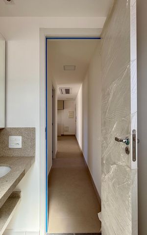 Apartamento à venda com 59m², 2 quartos e 1 vaga Apartamento à venda com 59m², 2 quartos e 1 vagaBanheiro Social