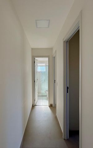 Apartamento à venda com 59m², 2 quartos e 1 vaga Apartamento à venda com 59m², 2 quartos e 1 vagaCorredor Quartos