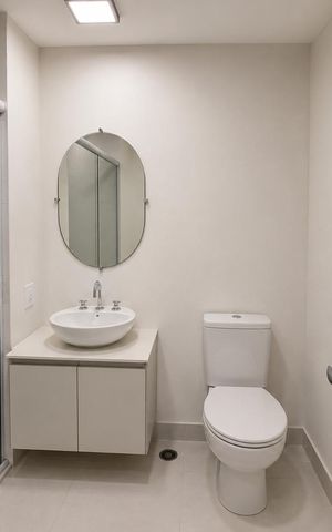 Studio à venda com 25m², 1 quarto e sem vaga Studio à venda com 25m², 1 quarto e sem vagaBanheiro
