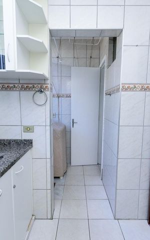 Apartamento à venda com 66m², 3 quartos e 1 vaga Apartamento à venda com 66m², 3 quartos e 1 vagaCozinha e Área de Serviço
