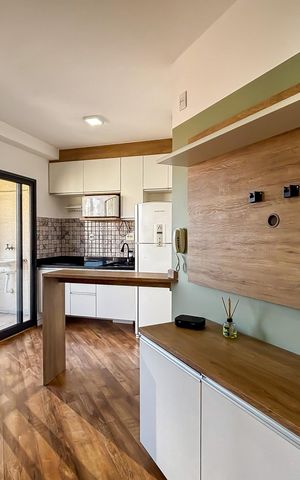 Apartamento à venda com 35m², 1 quarto e 1 vaga