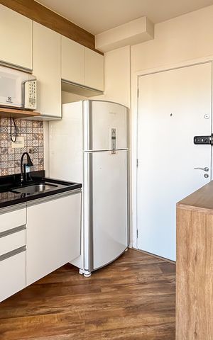 Apartamento à venda com 35m², 1 quarto e 1 vaga