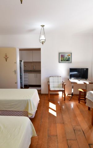 Studio para alugar com 40m², 1 quarto e sem vagaQuarto
