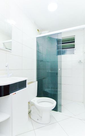 Apartamento à venda com 48m², 2 quartos e 1 vagaBanheiro 