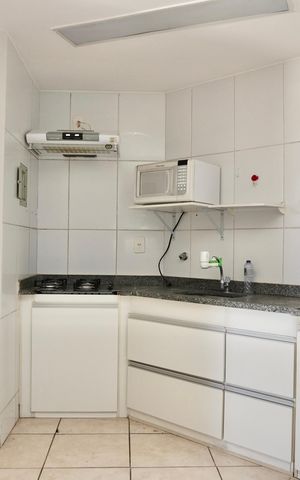 Studio à venda com 26m², 1 quarto e 1 vaga Studio à venda com 26m², 1 quarto e 1 vagaCozinha