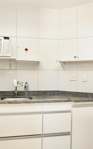 Studio à venda com 26m², 1 quarto e 1 vaga Studio à venda com 26m², 1 quarto e 1 vagaCozinha