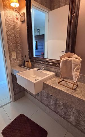 Apartamento para alugar com 206m², 4 quartos e 3 vagas Apartamento para alugar com 206m², 4 quartos e 3 vagasLavabo