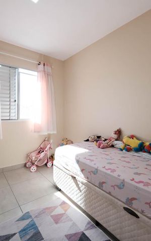 Casa de condomínio à venda com 119m², 2 quartos e 2 vagasQuarto 2