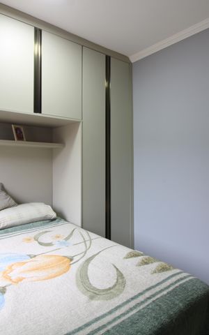 Apartamento à venda com 40m², 2 quartos e 1 vagaQuarto 2