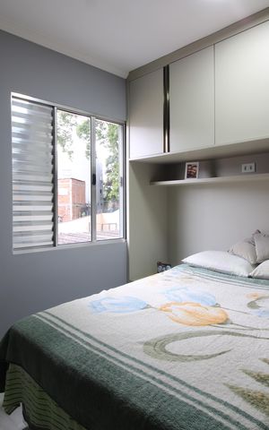 Apartamento à venda com 40m², 2 quartos e 1 vagaQuarto 2