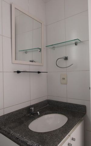 Apartamento à venda com 74m², 3 quartos e 1 vagaBanheiro da suíte
