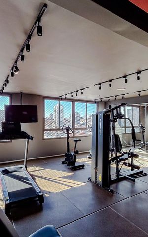 Studio para alugar com 25m², 1 quarto e sem vagaÁrea comum - Academia