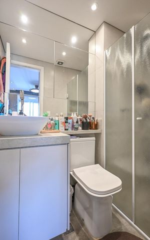 Apartamento à venda com 69m², 2 quartos e 2 vagasBanheiro Suíte 
