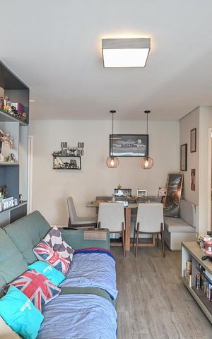 Apartamento à venda com 69m², 2 quartos e 2 vagasSala