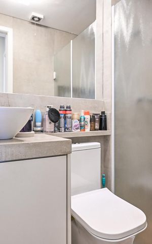 Apartamento à venda com 69m², 2 quartos e 2 vagasBanheiro