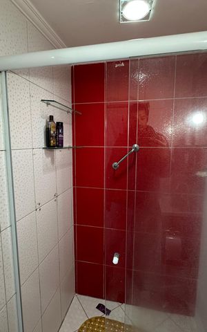 Apartamento para alugar com 165m², 3 quartos e 1 vaga Apartamento para alugar com 165m², 3 quartos e 1 vagaBanheiro da Suíte 3