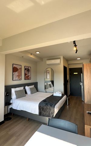 Apartamento à venda com 25m², 1 quarto e 1 vaga Apartamento à venda com 25m², 1 quarto e 1 vagaSala/Quarto