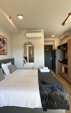 Apartamento à venda com 25m², 1 quarto e 1 vaga Apartamento à venda com 25m², 1 quarto e 1 vagaSala/Quarto