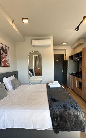 Apartamento à venda com 25m², 1 quarto e 1 vaga Apartamento à venda com 25m², 1 quarto e 1 vagaSala/Quarto