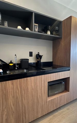 Apartamento à venda com 25m², 1 quarto e 1 vaga Apartamento à venda com 25m², 1 quarto e 1 vagaCozinha