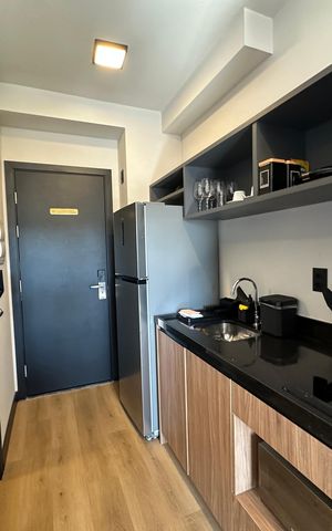 Apartamento à venda com 25m², 1 quarto e 1 vaga Apartamento à venda com 25m², 1 quarto e 1 vagaCozinha