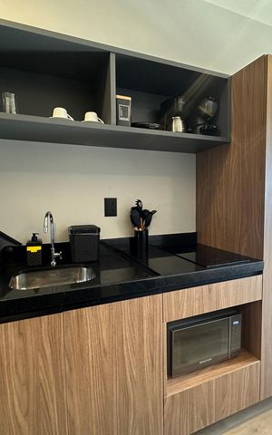 Apartamento à venda com 25m², 1 quarto e 1 vaga Apartamento à venda com 25m², 1 quarto e 1 vagaCozinha