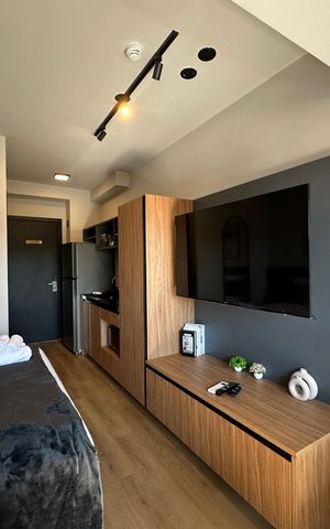 Apartamento à venda com 25m², 1 quarto e 1 vaga Apartamento à venda com 25m², 1 quarto e 1 vagaSala/Quarto