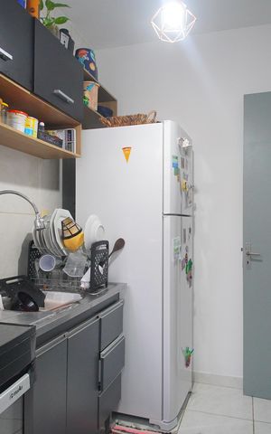 Apartamento para alugar com 53m², 2 quartos e 1 vagaCozinha
