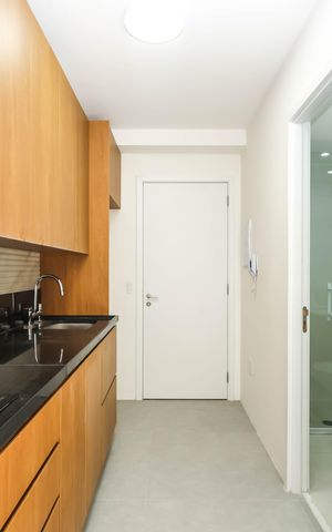 Studio à venda com 24m², 1 quarto e sem vagaQuarto e Cozinha
