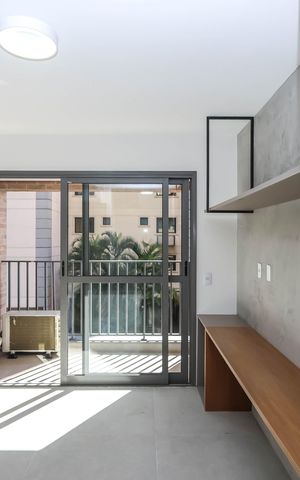 Studio à venda com 24m², 1 quarto e sem vagaQuarto e Cozinha
