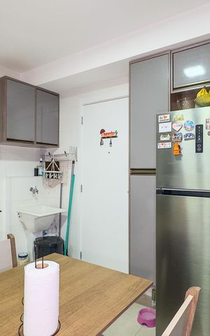 Apartamento para alugar com 31m², 1 quarto e sem vagaSala, Cozinha e Área de Serviço