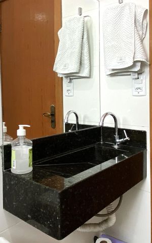 Apartamento para alugar com 65m², 2 quartos e 1 vagaBanheiro