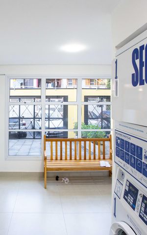 Studio à venda com 21m², 1 quarto e sem vagaLavanderia
