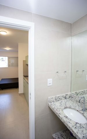 Studio à venda com 21m², 1 quarto e sem vagaBanheiro