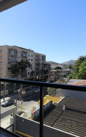 Studio à venda com 32m², 1 quarto e 1 vagaVaranda