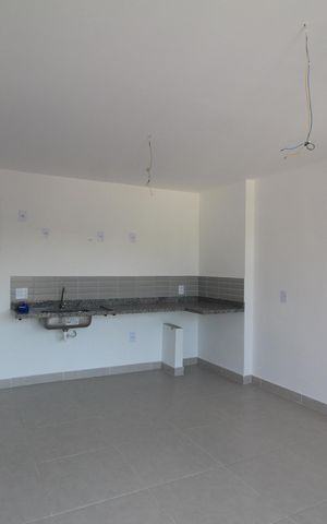 Studio à venda com 32m², 1 quarto e 1 vagaSala - Cozinha