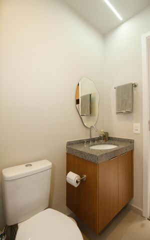 Studio à venda com 25m², 1 quarto e sem vaga Studio à venda com 25m², 1 quarto e sem vagaBanheiro