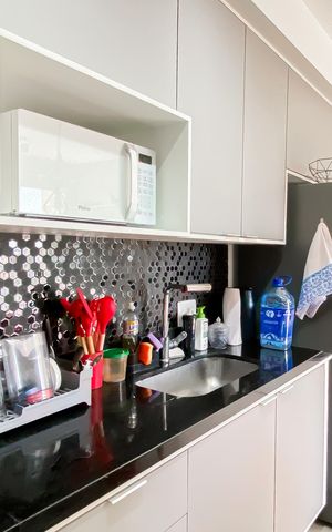 Apartamento para alugar com 36m², 2 quartos e 1 vagaCozinha 